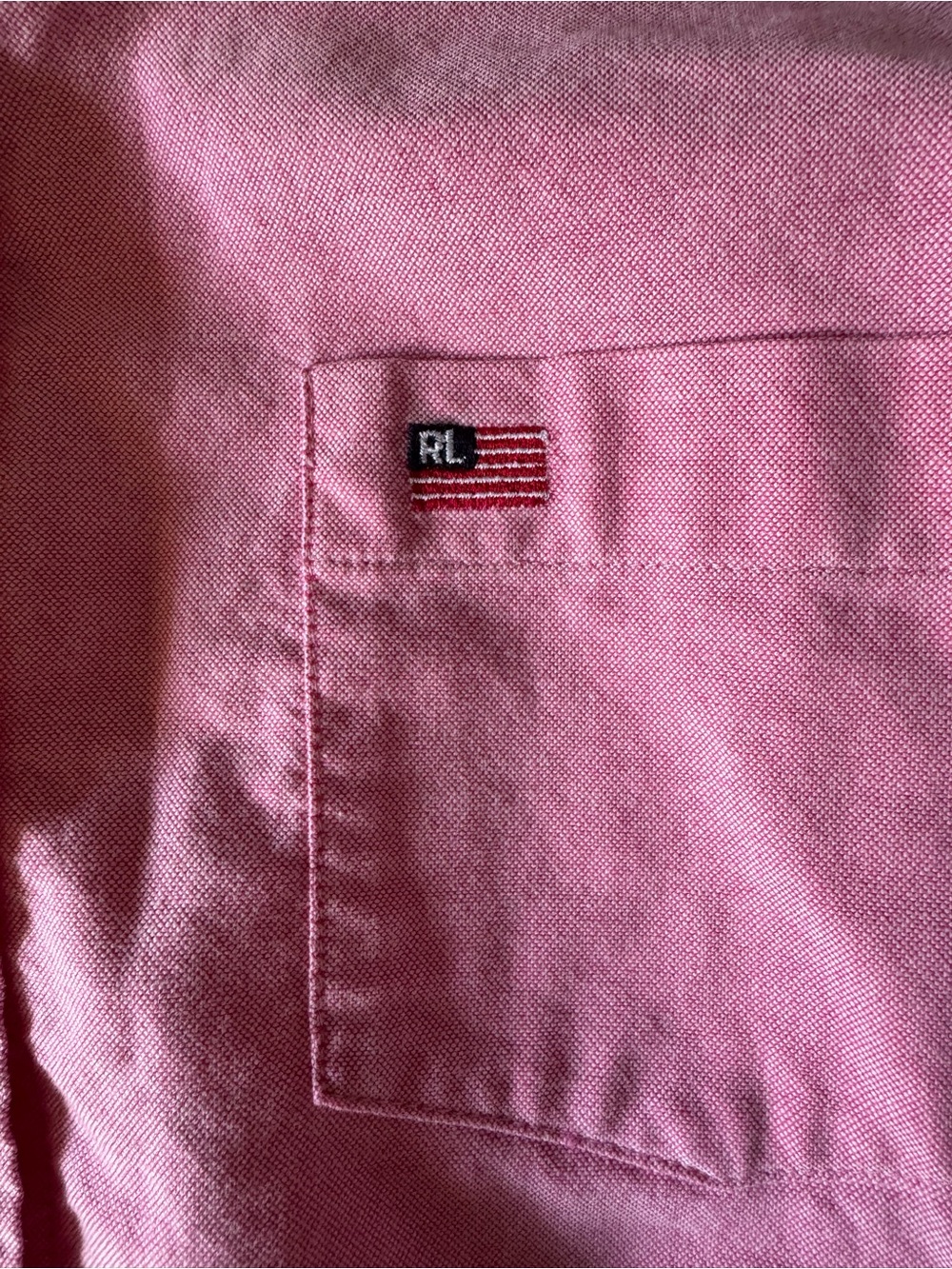 Polo by Ralph Lauren Pink Button-Down Oxford Shirt - Picture 3 of 5